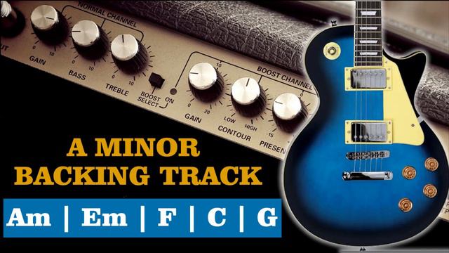 Минус для гитаристов в стиле софт-рок Ля Минор Am 80bpm смотреть онлайн