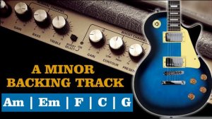 Минус для гитаристов в стиле софт-рок Ля Минор Am 80bpm