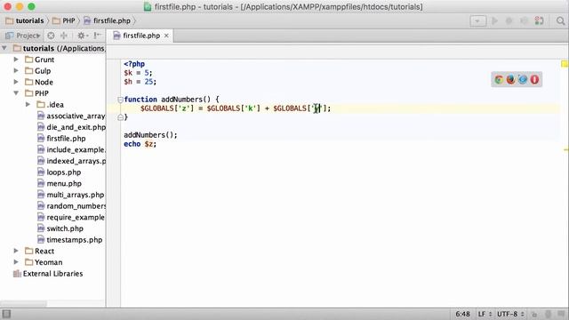 PHP Tutorial - #51 - Superglobals смотреть онлайн