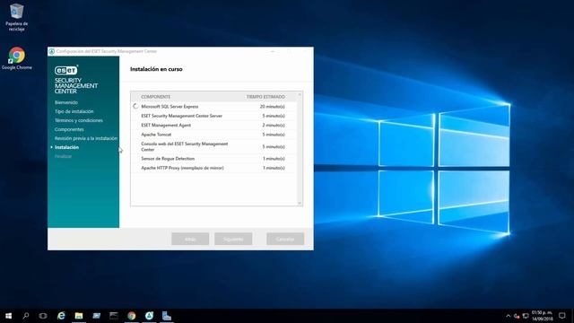 Instalar ESET Security Management Center Server 7.x en Windows Server en ambiente Grupo Trabajo смотреть онлайн