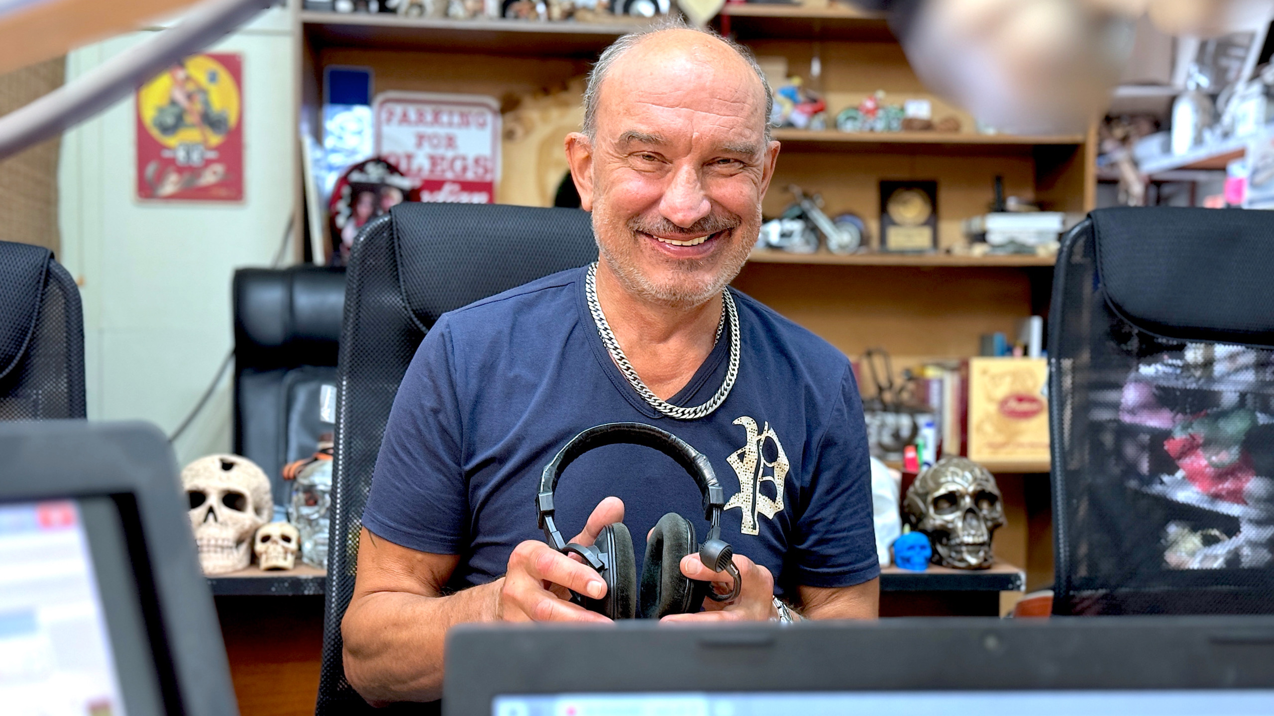 Легендарный ведущий мотофестивалей Андрей Блестящий на MOTORADIO.