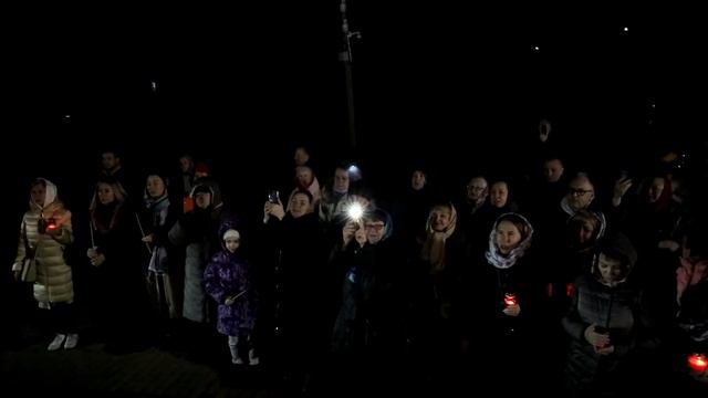 ПАСХАЛЬНЫЙ КРЕСТНЫЙ ХОД В ПРЕОБРАЖЕНСКОМ ХРАМЕ В РЕПИНО. 24.04.2022 смотреть онлайн