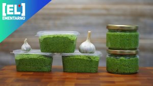 Соус паста из укропа и чеснока на зиму Заготовка для всех блюд за 5 минут Замораживаю укроп
