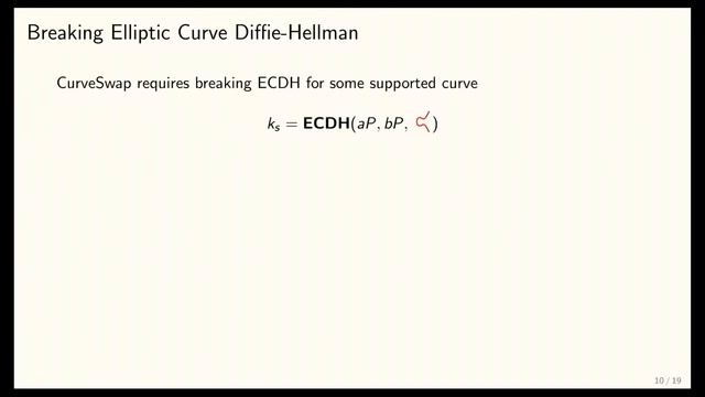 In Search of CurveSwap Measuring Elliptic Curve Implementations in the Wild смотреть онлайн