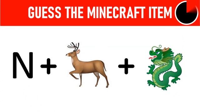 Guess The Minecraft Items By Emoji смотреть онлайн