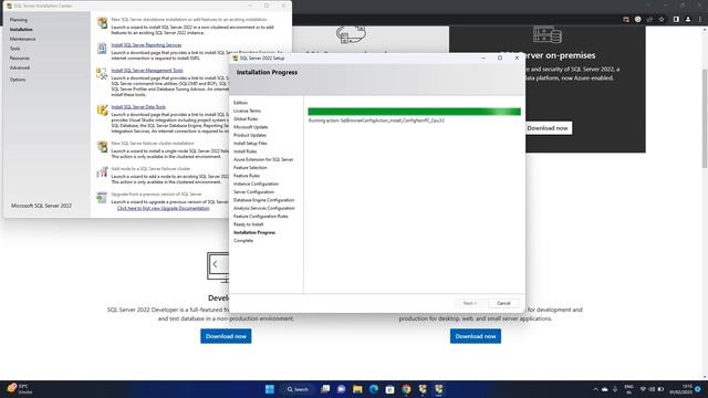 How to Install Microsoft SQL Server 2022 & SSMS on Windows 10/11 | Step By Step Guide. смотреть онлайн