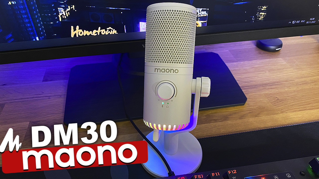 Чёткий микрофон для всего MAONO DM30 RGB смотреть онлайн