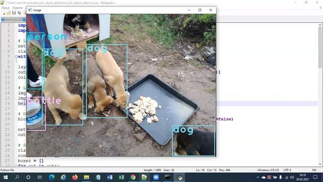 YOLO ve OpenCV ile nesne tanıma Python kodunu anlayalım смотреть онлайн