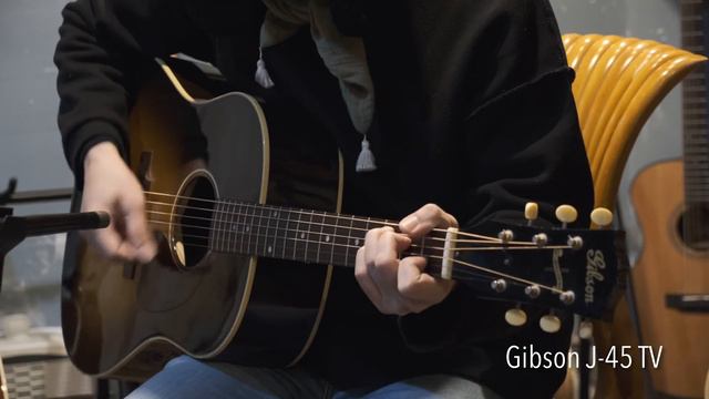 Gibson J-45 Comparison / J-45 True Vintage & J-45 Standard смотреть онлайн