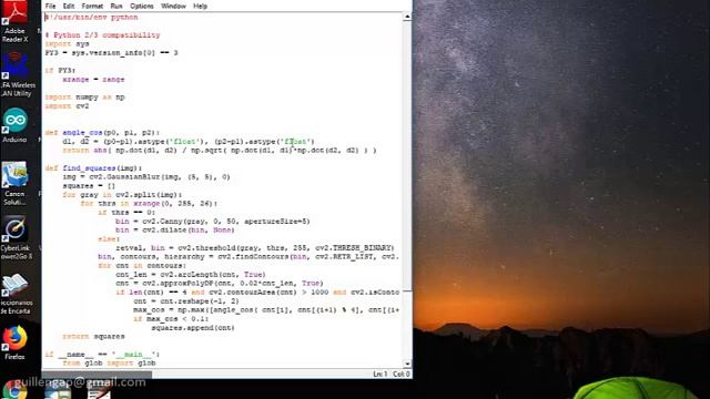 Detecting Lines And Squares Using Python and OpenCV смотреть онлайн