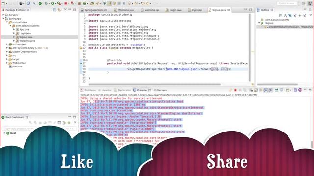 Simple Java Web Application Part - 2 смотреть онлайн