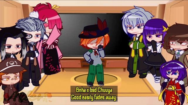 WIP | bsd react to chuuya's aus | gacha club смотреть онлайн
