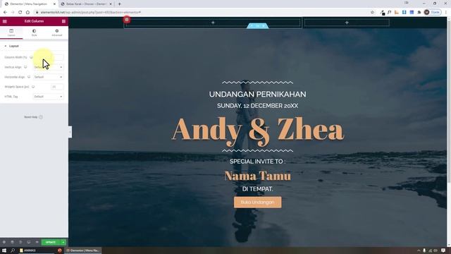 Tutorial Cara Membuat Navigation Menu Dengan Elementor смотреть онлайн