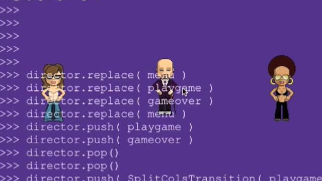 cocos2d - scenes & transitions смотреть онлайн