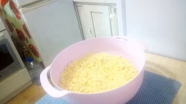 Песочный пирог с фруктами. смотреть онлайн