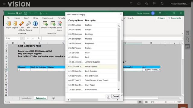 Self Service Procurement | Create a Category Map смотреть онлайн