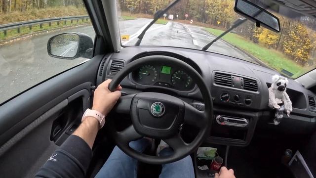 2010 Skoda Fabia II [1.6 TDI CR DPF 90HP] |0-100| POV Test Drive #1899 Joe Black смотреть онлайн