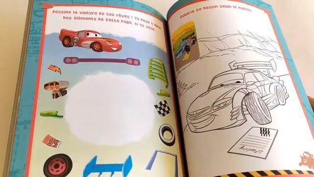 Disney Pixar Planes & Cars 1000 Stickers Activities Book Colouring Games Carros Cromos for Kids смотреть онлайн