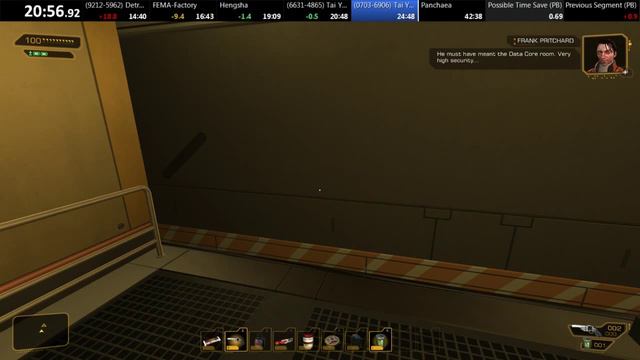 Deus Ex: Human Revolution Any% Speedrun In 42:17 [Old WR]