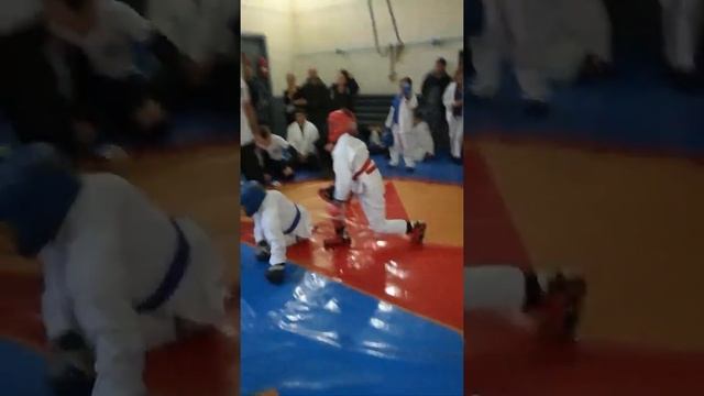 Соревнования по АРБ, поединок Стадничука Кирилла (Красный шлем), Сила Тавров (Алушта) красивый бой смотреть онлайн