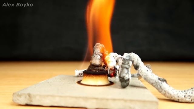 Огненная змея своими руками! Самый простой способ! смотреть онлайн