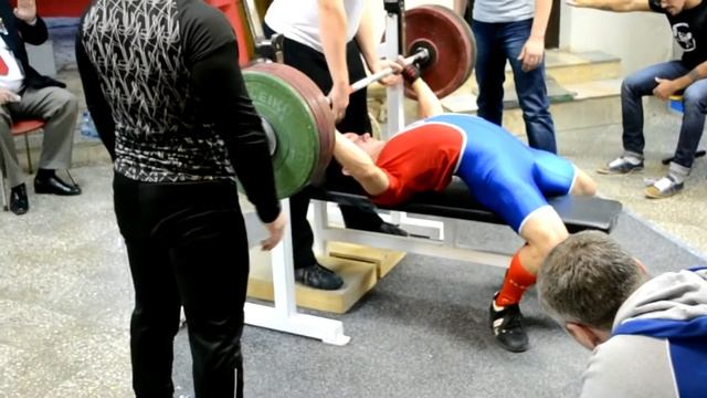 Рыжих Евгений. Чемпионат МО по жиму г.Мытищи 19.01.14 смотреть онлайн