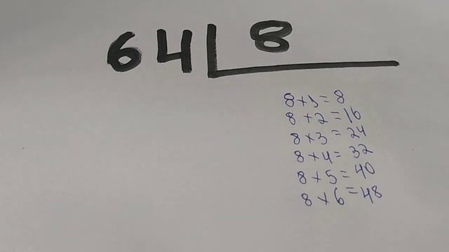 COMO DIVIDIR 64 POR 8 смотреть онлайн