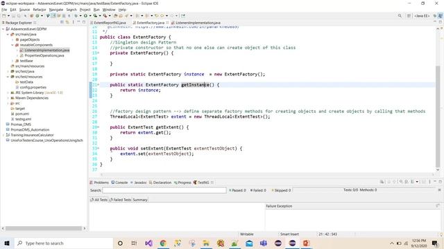 Selenium Framework - Advanced- 11. Setup Extent Report using TestNG ITestListener смотреть онлайн
