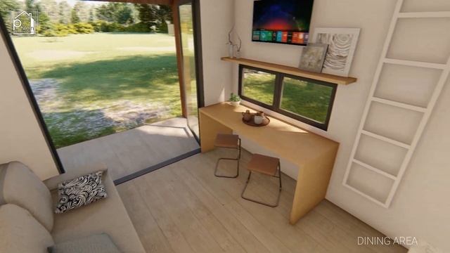 Incredible Tiny House with 2-Beds | Loft Type Tiny House смотреть онлайн