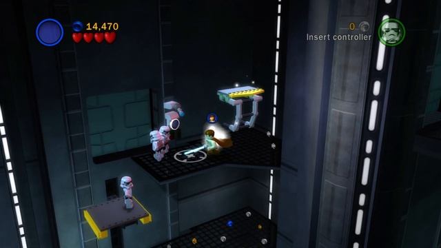 LEGO Star Wars: The Complete Saga | DEATH STAR ESCAPE - Minikits & Red Power Brick смотреть онлайн