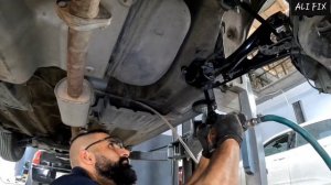 установить новую систему задней подвески .. hyundai tucson #подвеска #ходовая