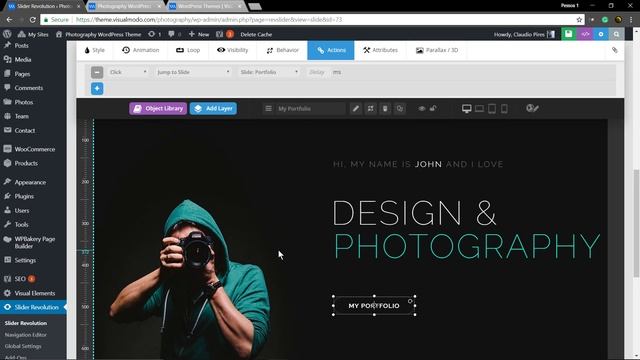 Buttons Usage Guide - Revolution Slider WordPress Plugin смотреть онлайн