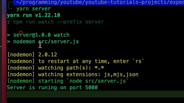 mern stack project #3 run both client and server concurrently смотреть онлайн