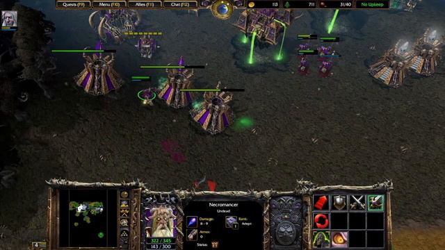 Warcraft 3 reforged co-op Undead part 3 смотреть онлайн