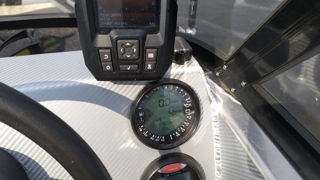 Замер СРЕДНЕГО!!! расхода топлива Yamaha F40 на лодке Orionboat 46D смотреть онлайн