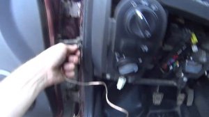 Установка скрытой проводки видео регистратора, на ладу гранту.