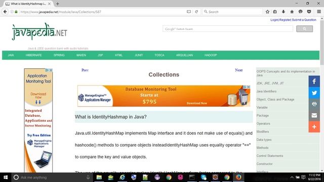 What is IdentityHashmap in Java?
| javapedia.net смотреть онлайн