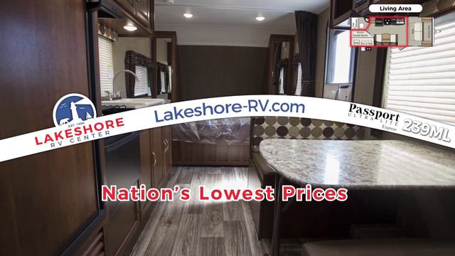 2018 Keystone Passport Express 239ML Travel Trailer Lakeshore RV смотреть онлайн