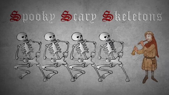 Spooky Scary Skeletons (Medieval Cover) | Halloween 2021
