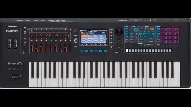 Roland Fantom Jupiter XM Guitar Music смотреть онлайн