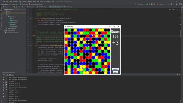 Match 3 Demo Java смотреть онлайн