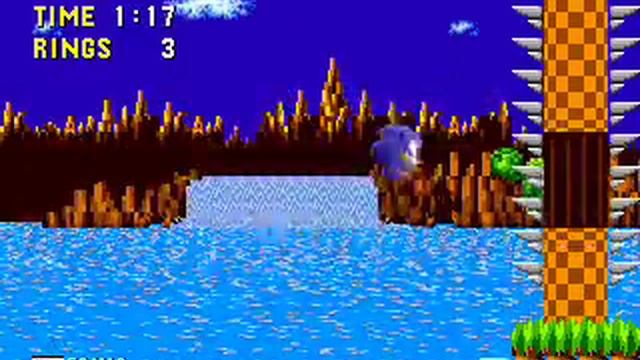 Sonic 1 Hack - Totem Topple Boss смотреть онлайн