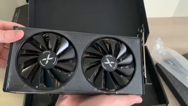 Видео отзыв от клиента на видеокарту RX 6600 XT смотреть онлайн