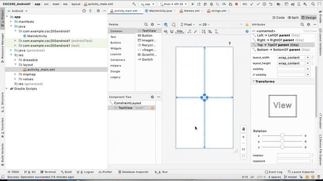 CSC250 11/17/20 More Intro to Android Studio MVC смотреть онлайн