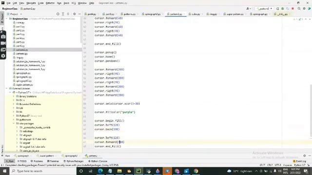 Python Pattern course 3 смотреть онлайн