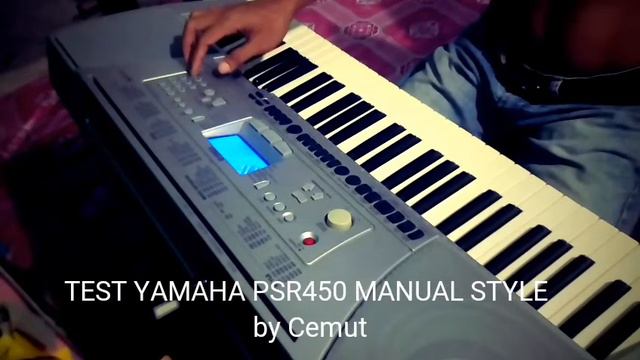 Manual Style Yamaha PSR450 by cemut смотреть онлайн