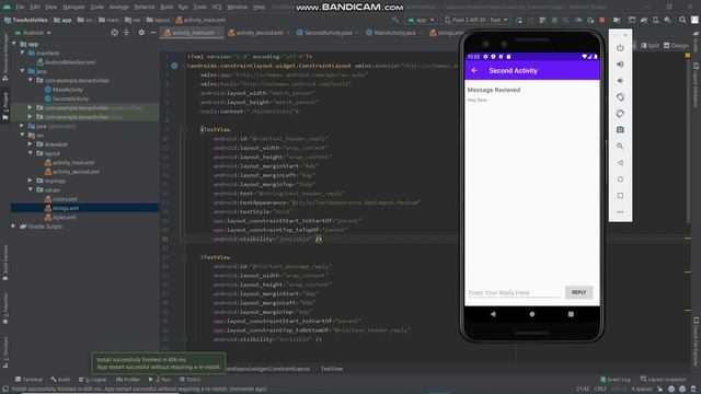 02.1 Activities and Intents - Codelab - UNSRI смотреть онлайн
