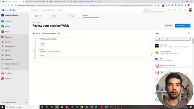 AZURE COSMOS DB DEVOPS | Build/Deploy Pipelines Using ARM Template Infrastructure as Code смотреть онлайн