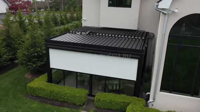 Самый востребованный продукт - Биоклиматическая пергола. С возможностью всесезонного использования смотреть онлайн