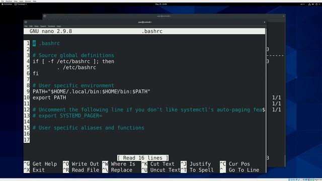 12. bash #1 bash-completion, alias, type.mp4 смотреть онлайн